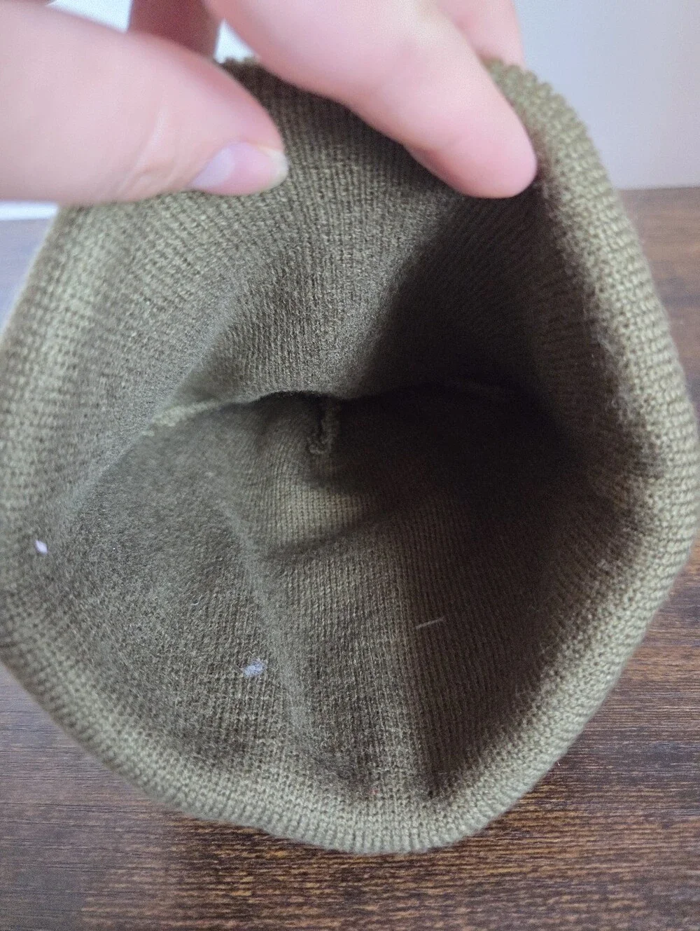 Adidas Originals Tall Utility Beanie Olive Army Green Unisex Streetwear Cuffed0